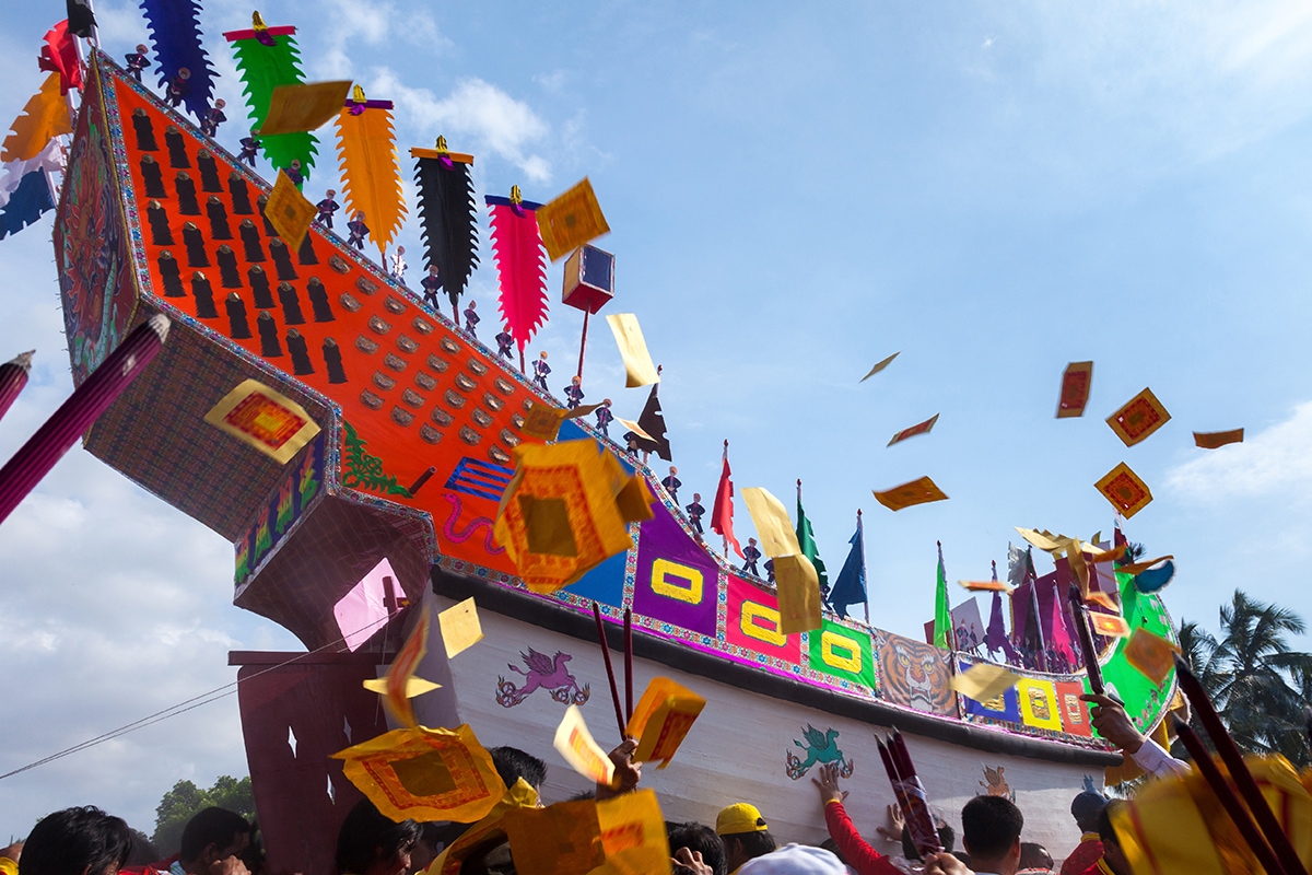 Bakar Tongkang Festival 2018 in Bagansiapi-api Riau
