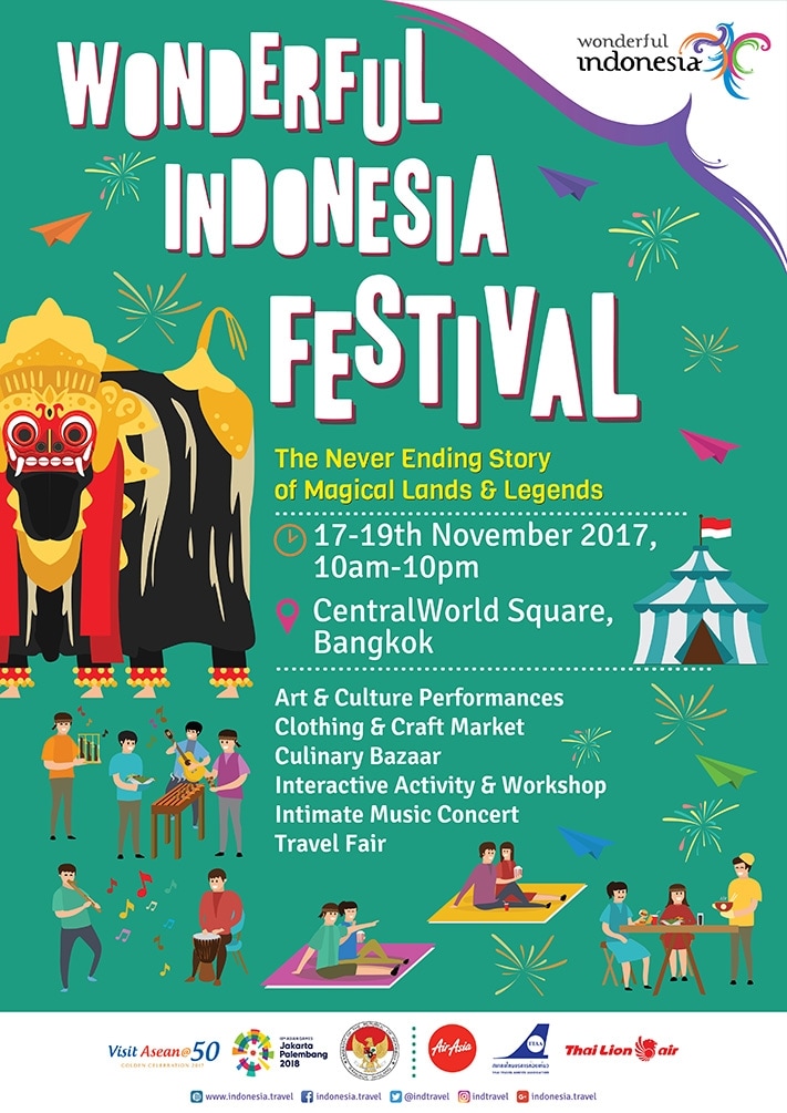 Wonderful Indonesia Festival in Bangkok: Legends, Cultural Shows, and Scrumptious Food