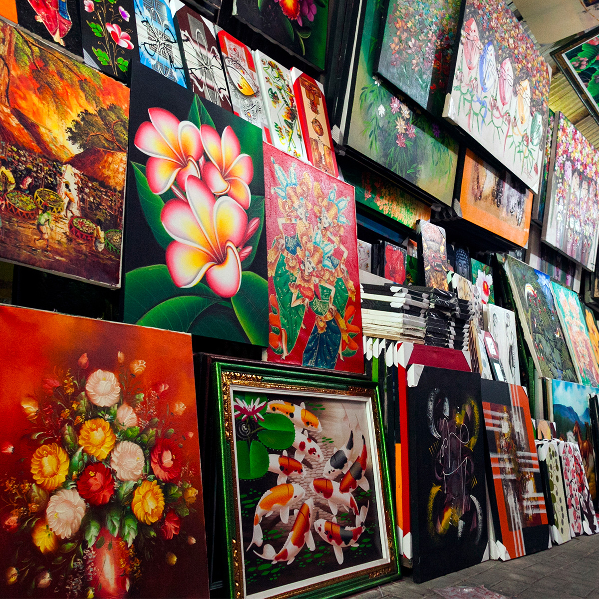 Ubud Art Market, Ubud, Bali, Indonesia - Shop Review