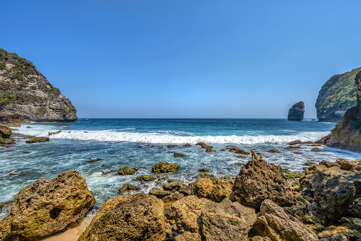 a view from Tembeling Beach