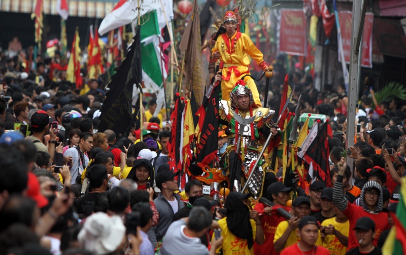 The Supernatural Tatung Parade in Singkawang