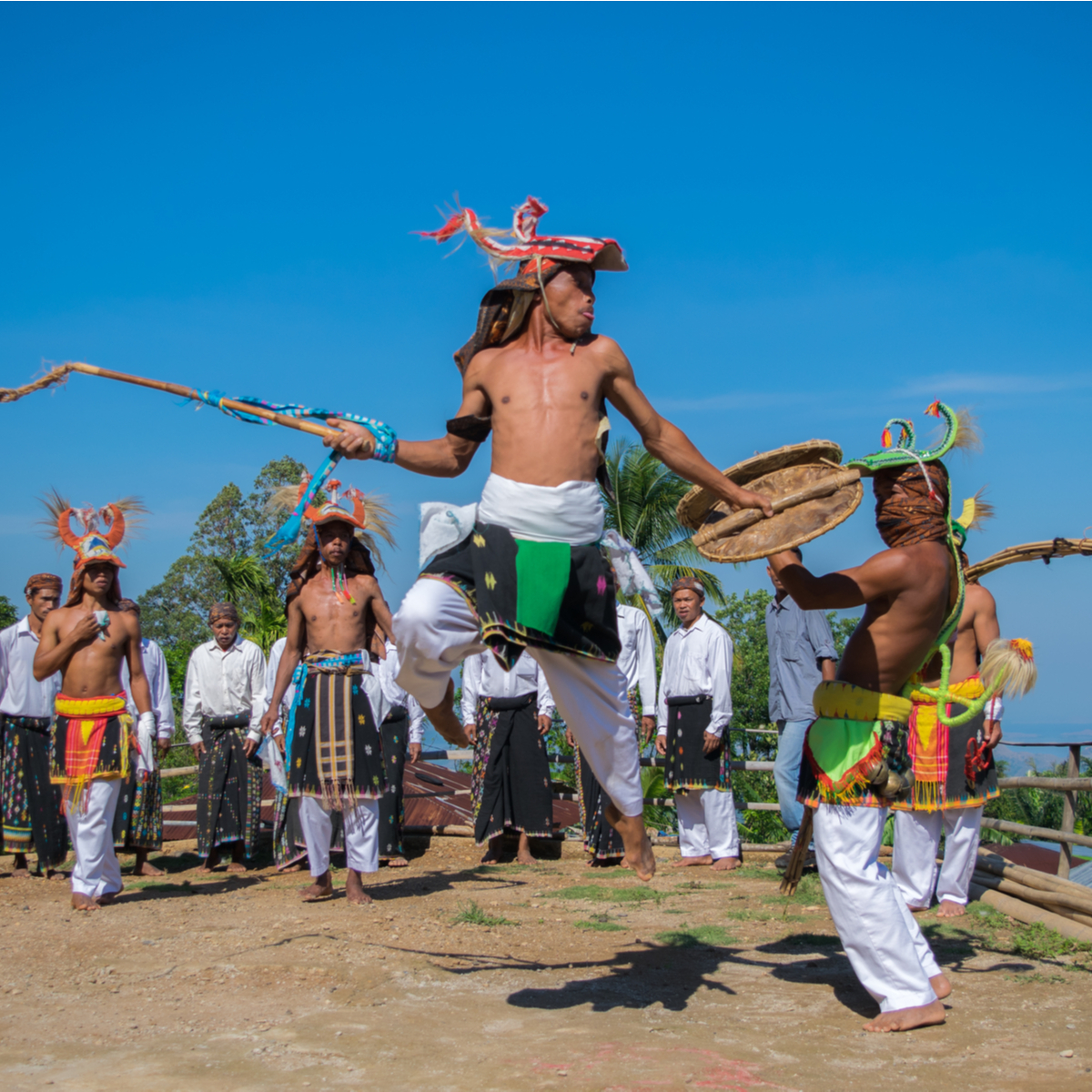 The Penti Sacred Rituals in the Village of Wae Rebo on Flores