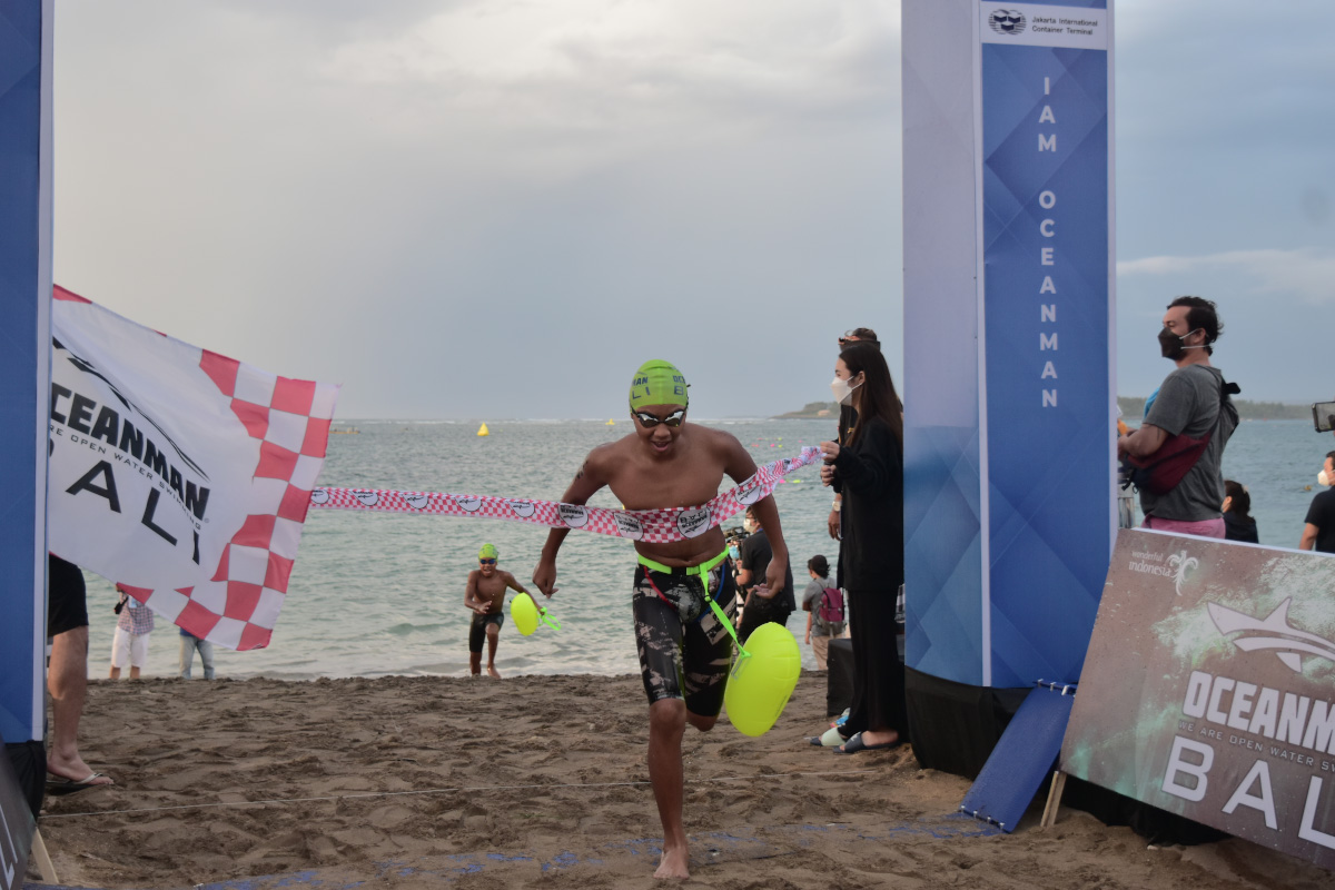 Kemeriahan di Oceanman Bali 2021