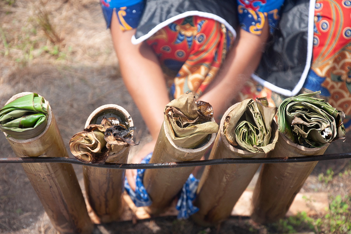 Kuliner khas Kalimantan Tengah, Malamang