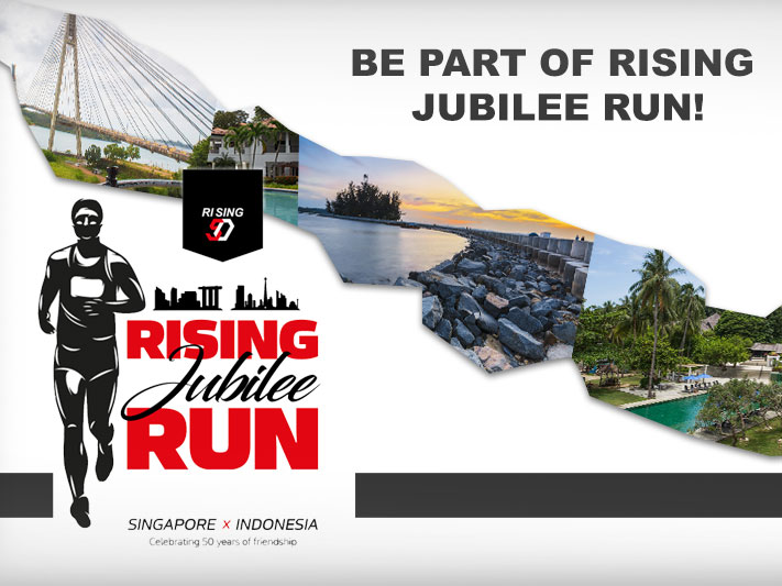 Rising Jubilee Run: Celebrating 50 years of Friendship between Singapore and Indonesia