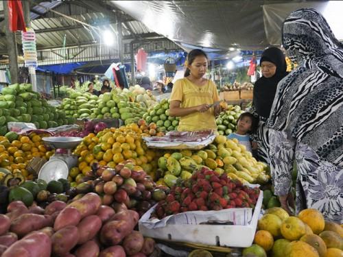 The Colorful Flowers and Fruits Festival 2017 of Berastagi, North Sumatra