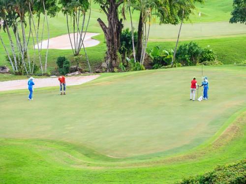 Tri-Nations Friendship Golf 2017 at  challenging Palm Spring Golf Course on Batam