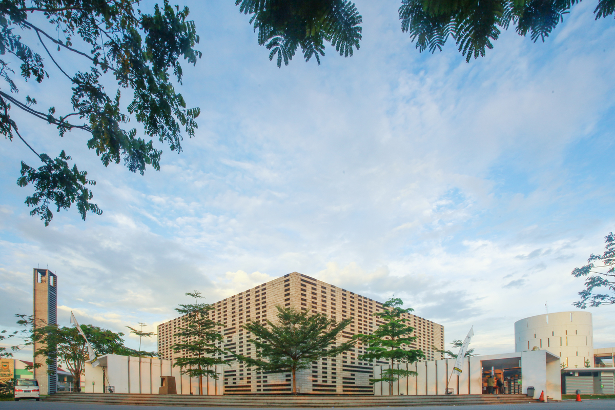Kemegahan bangunan Masjid Al Irsyad, Bandung, Jawa Barat