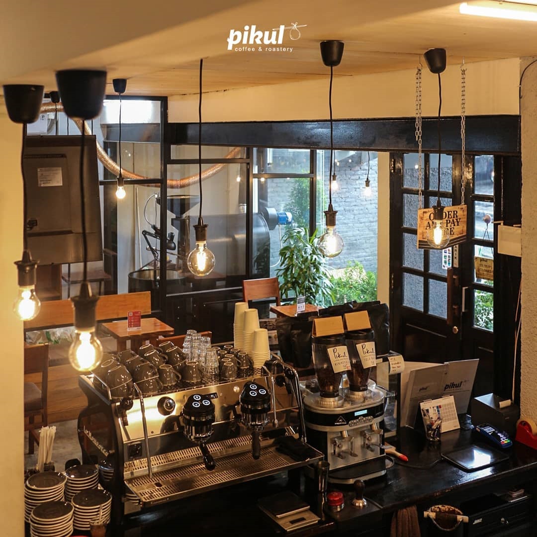 Interior Cafe Kopi Minimalis Rumah Joglo Limasan Work Interior Cafe Kopi Minimalis Rumah Joglo Limasan Work