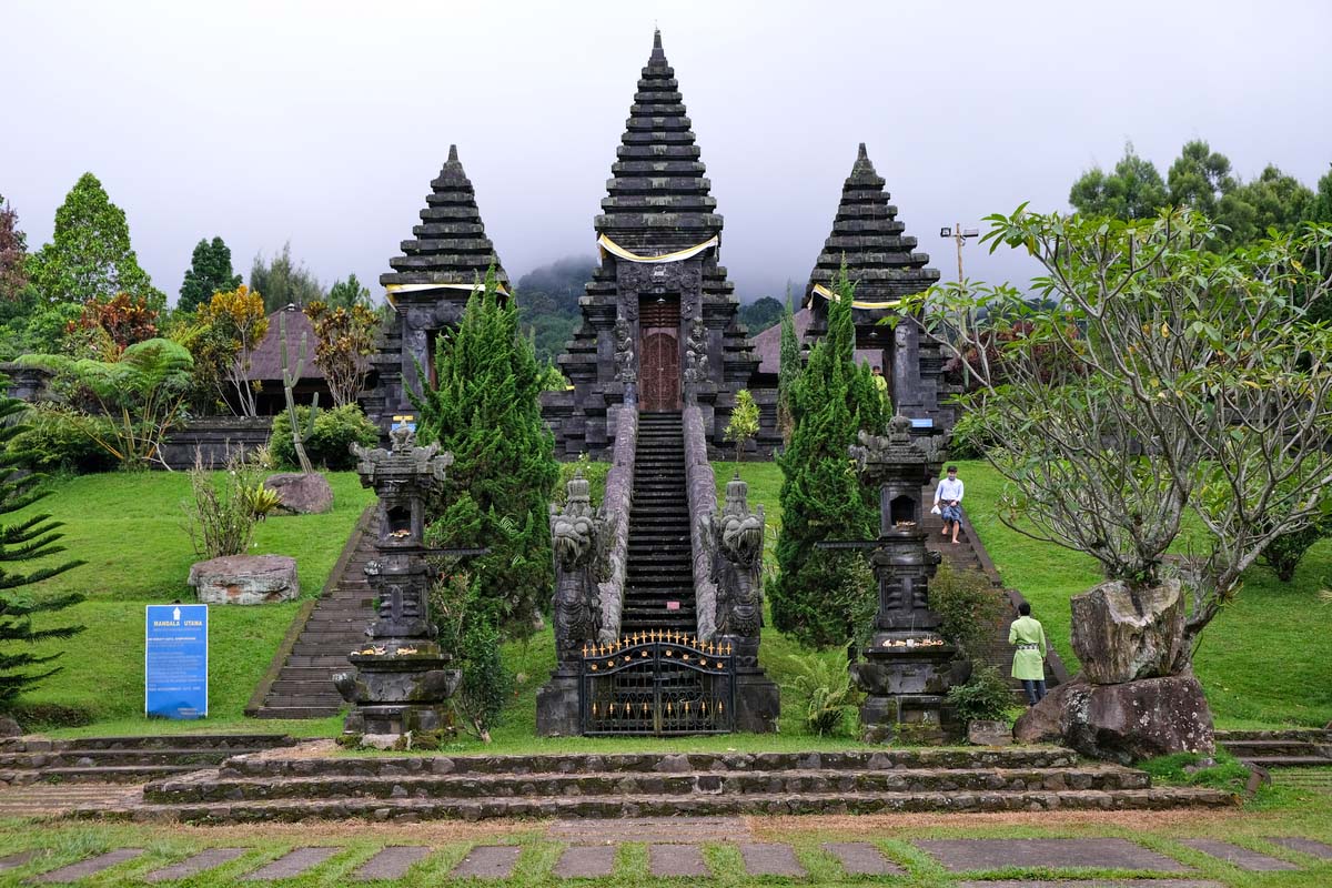 Pura Parahyangan Agung Jagatkarta in Bogor West Java