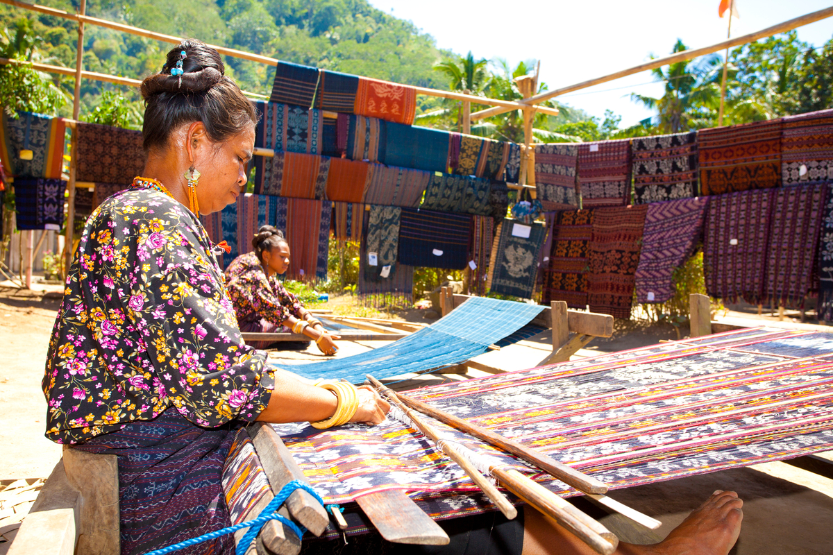 Indonesian fabric