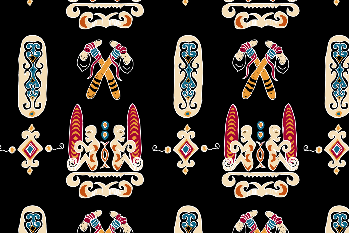 Indonesian fabric
