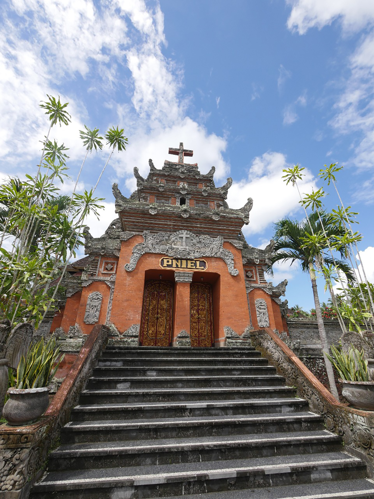 front view of Pniel Church Blimbingsari