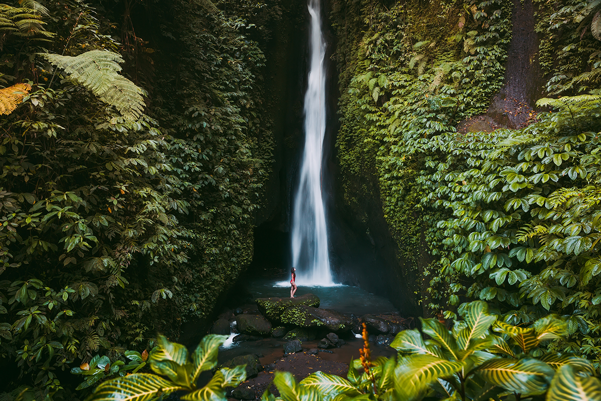 Leke Leke Waterfall in Bali