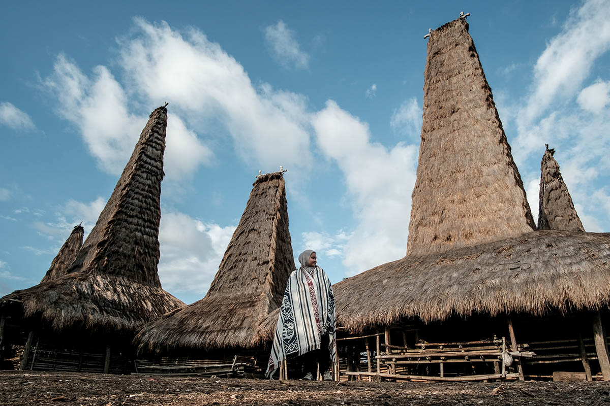 a group of Uma Kelada in Sumba