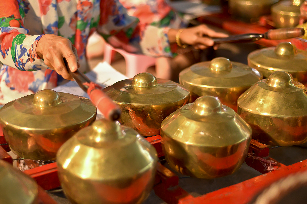 a set of Gamelan