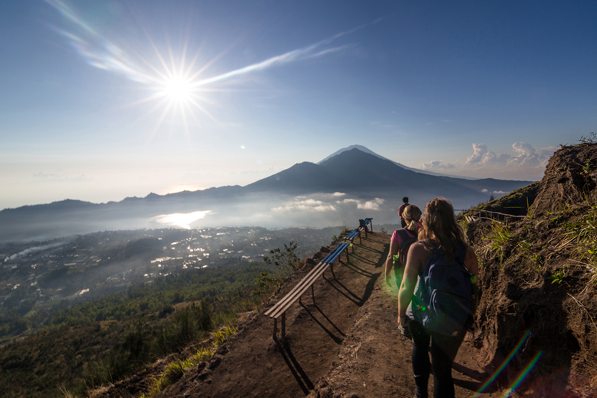 sunrise volcano