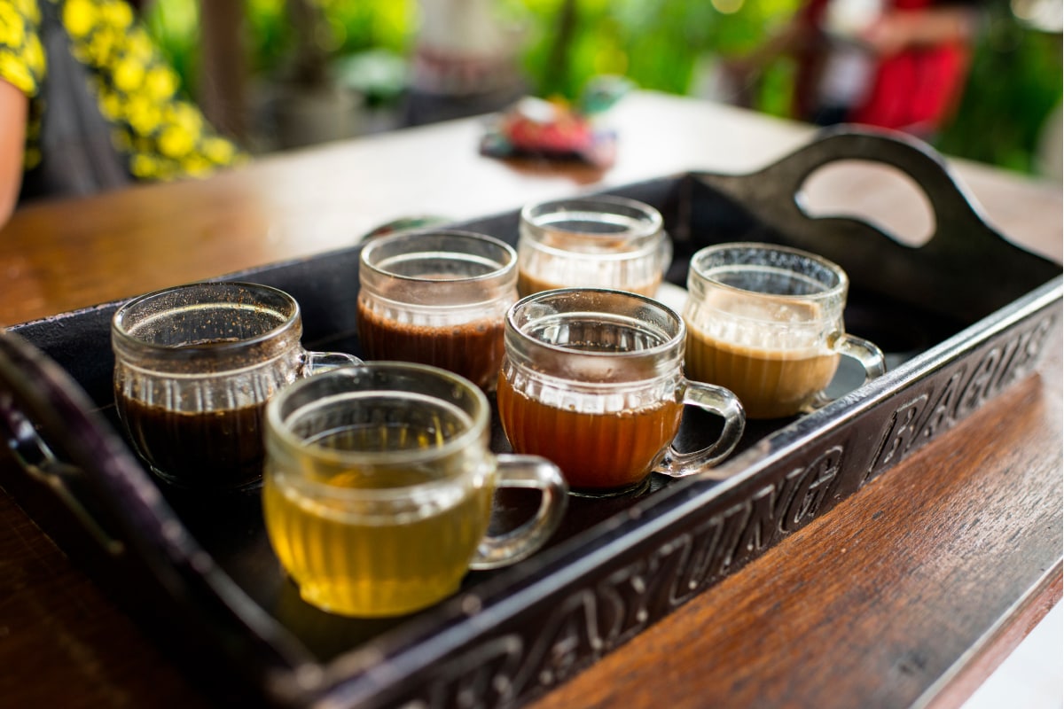 a selection of Kintamani Coffees