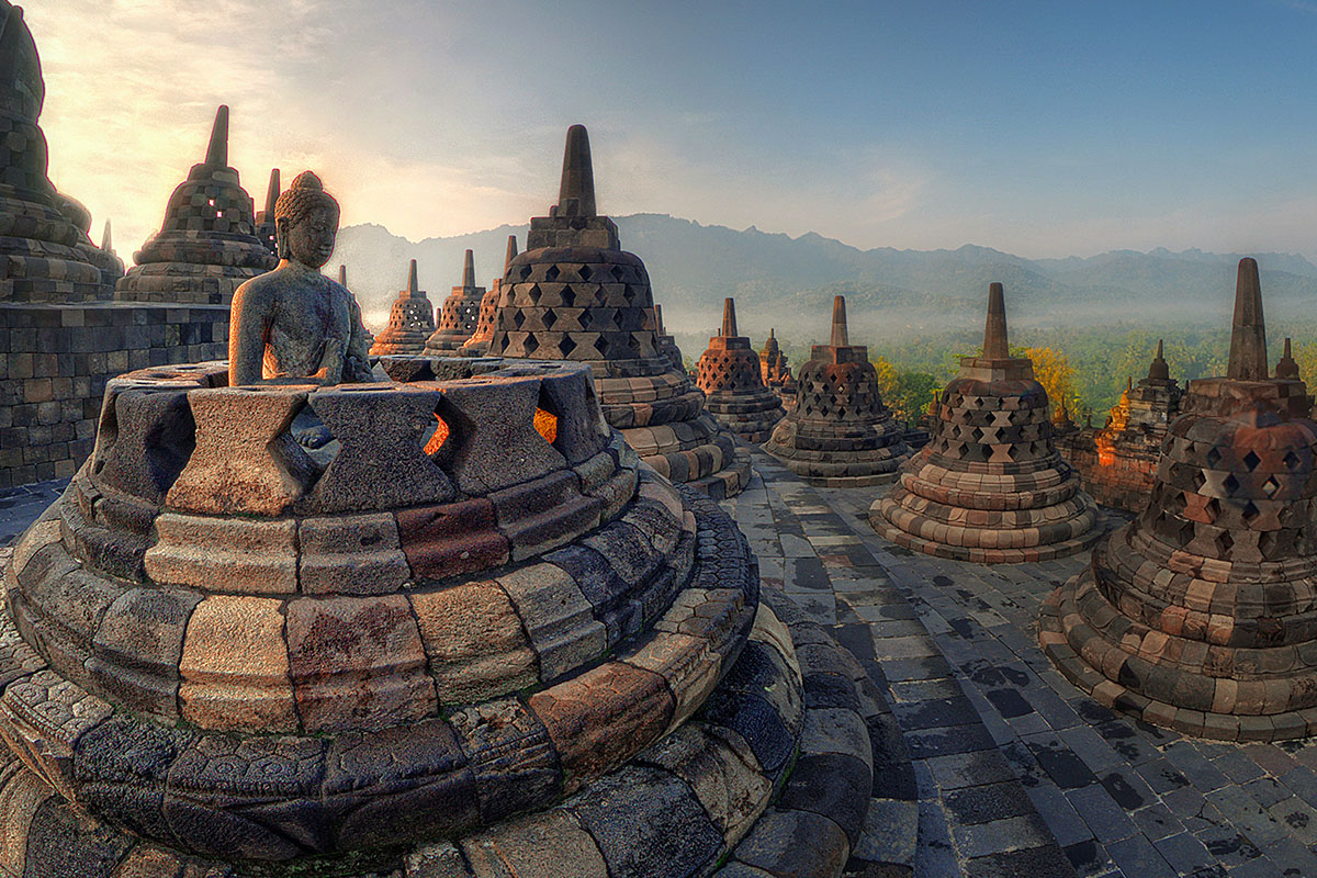 4d3n in borobudur