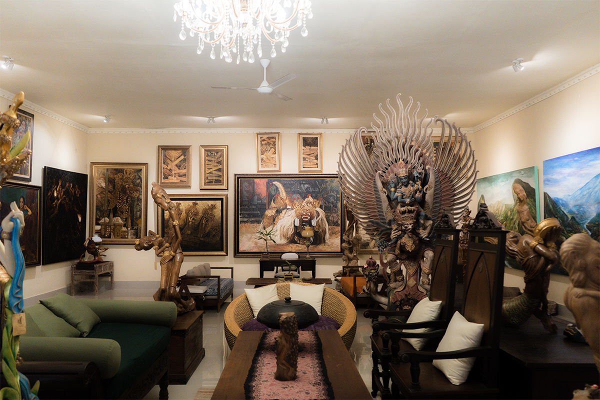 Siadja Gallery di Desa Wisata Mas, Ubud, Bali