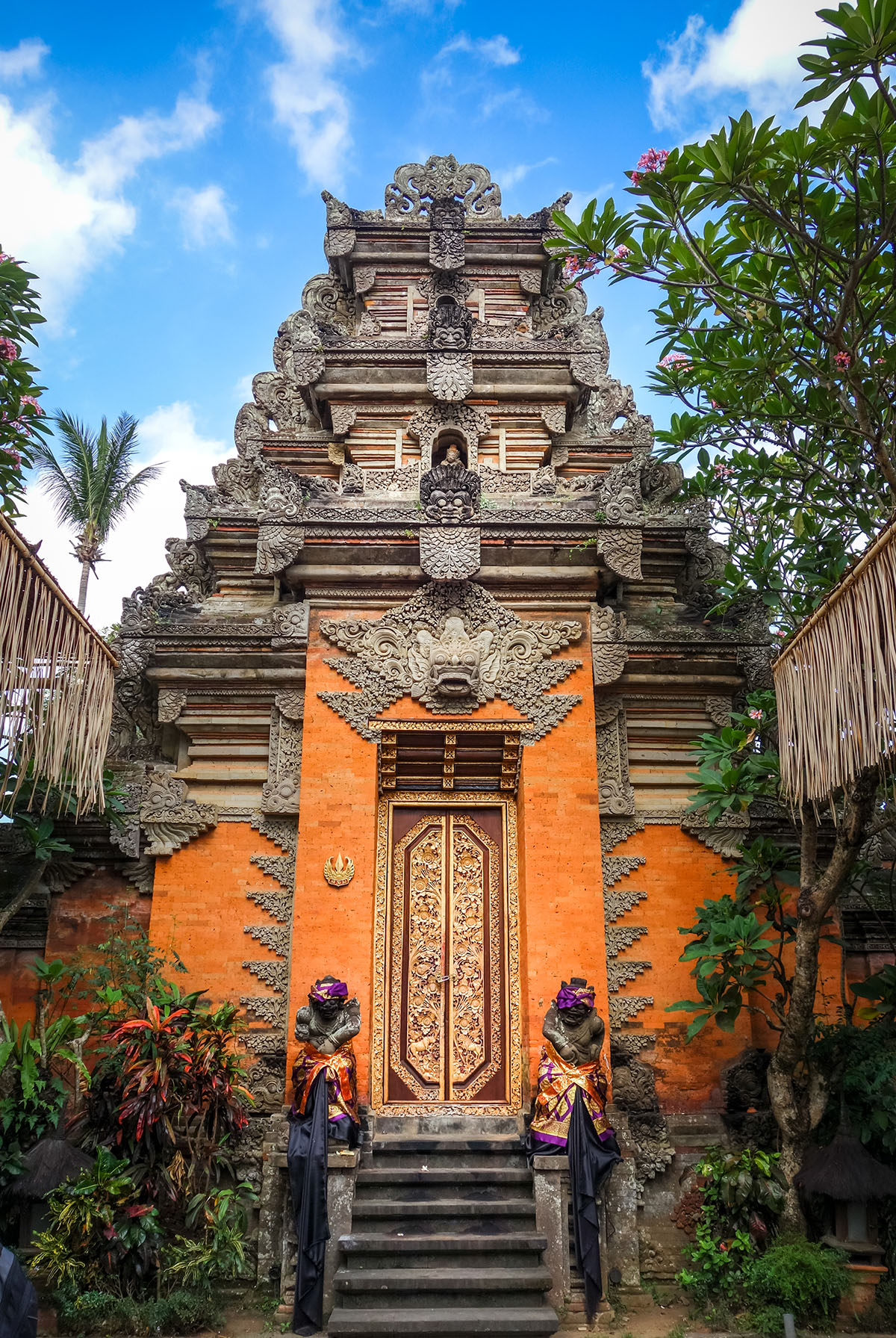 Fasad Istana Ubud, Gianyar, Bali