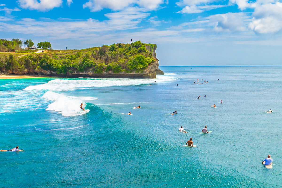 surfing