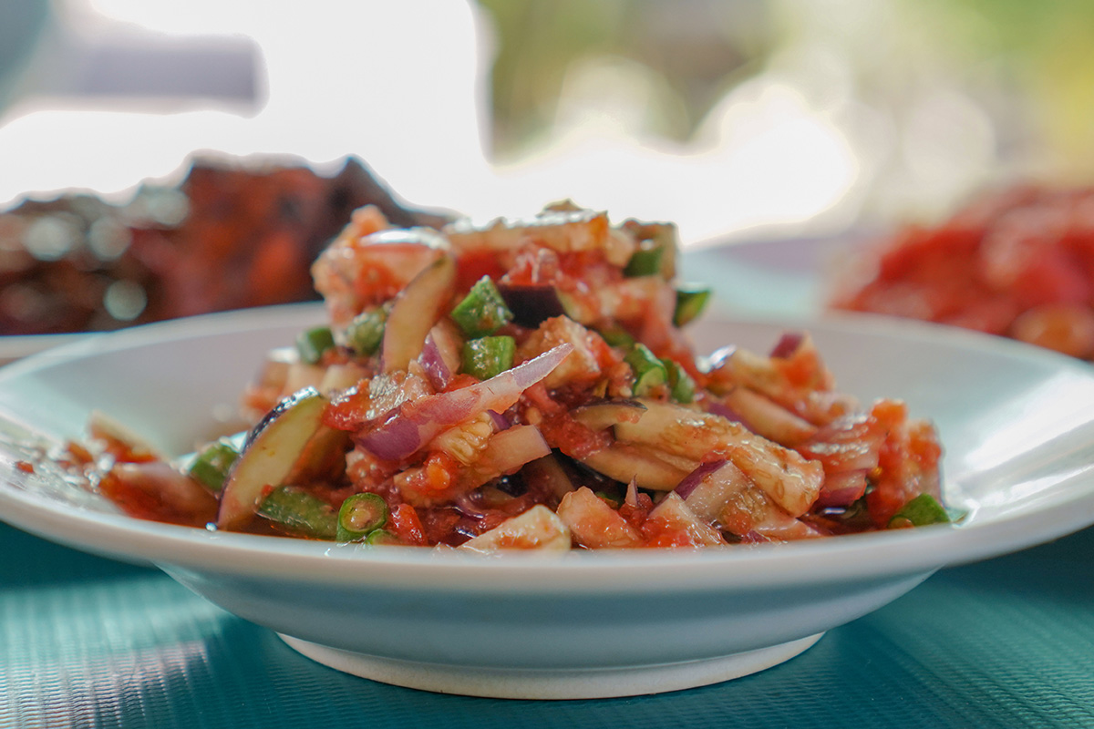 Sambal beberuk terung, kuliner khas Mandalika, Lombok, NTB