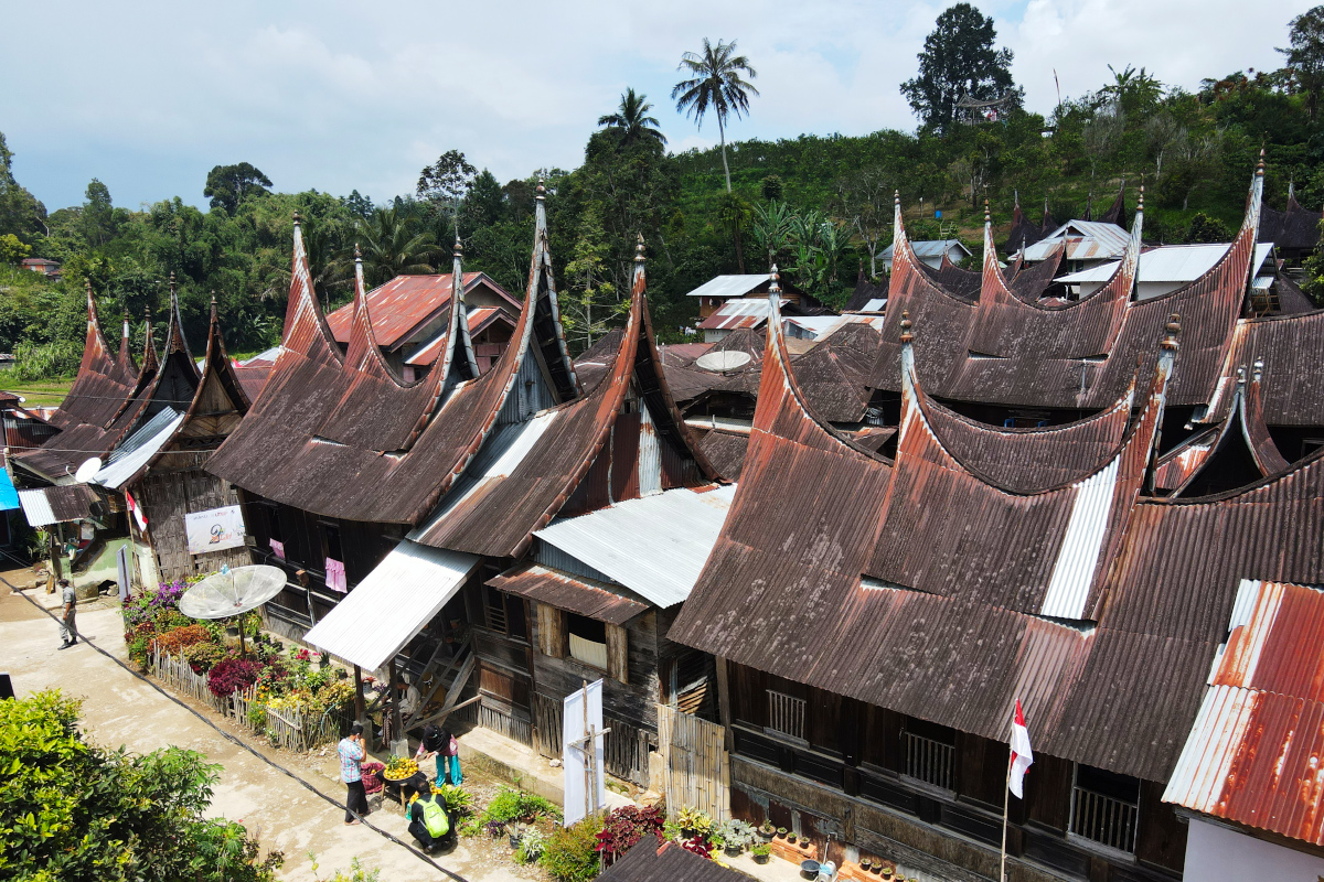 Yuk Cari Tahu Filosofi Gonjong di Desa Wisata Sarugo Sumatera Barat