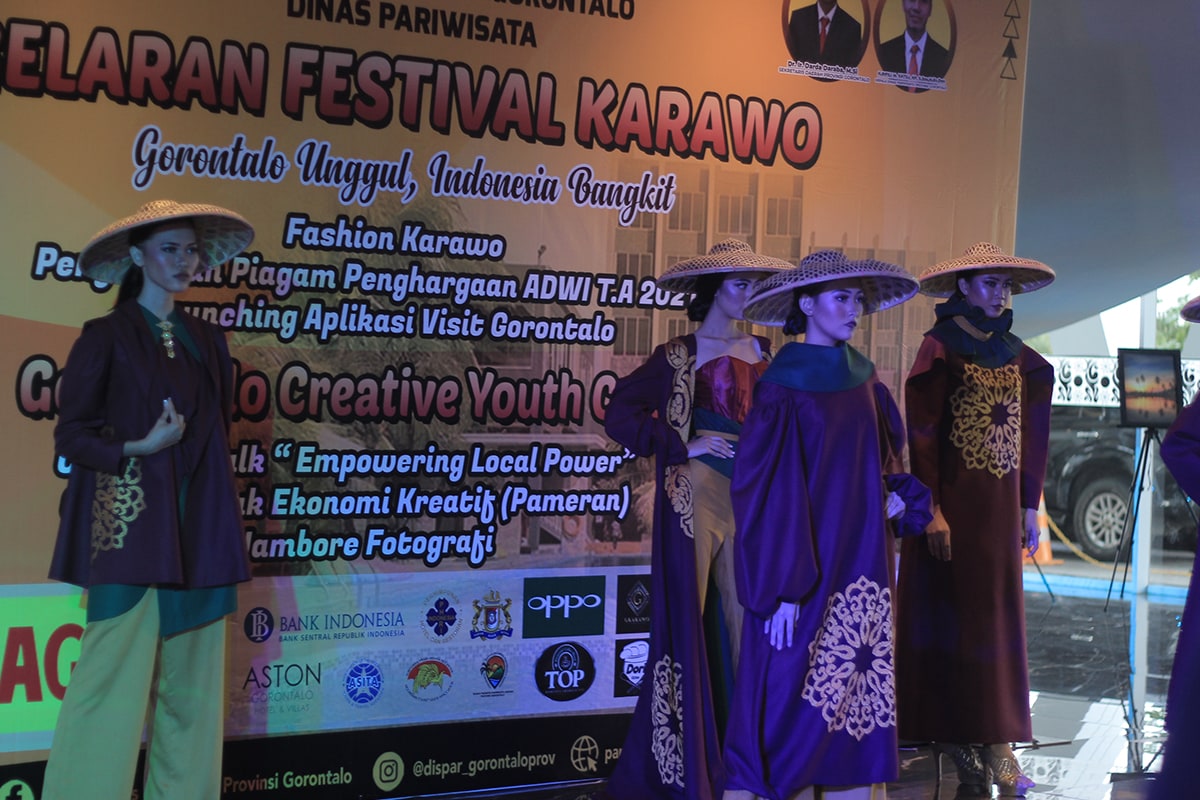 Gorontalo Karnaval Karawo 2022: Sulap Kain Tradisional Jadi Kekayaan