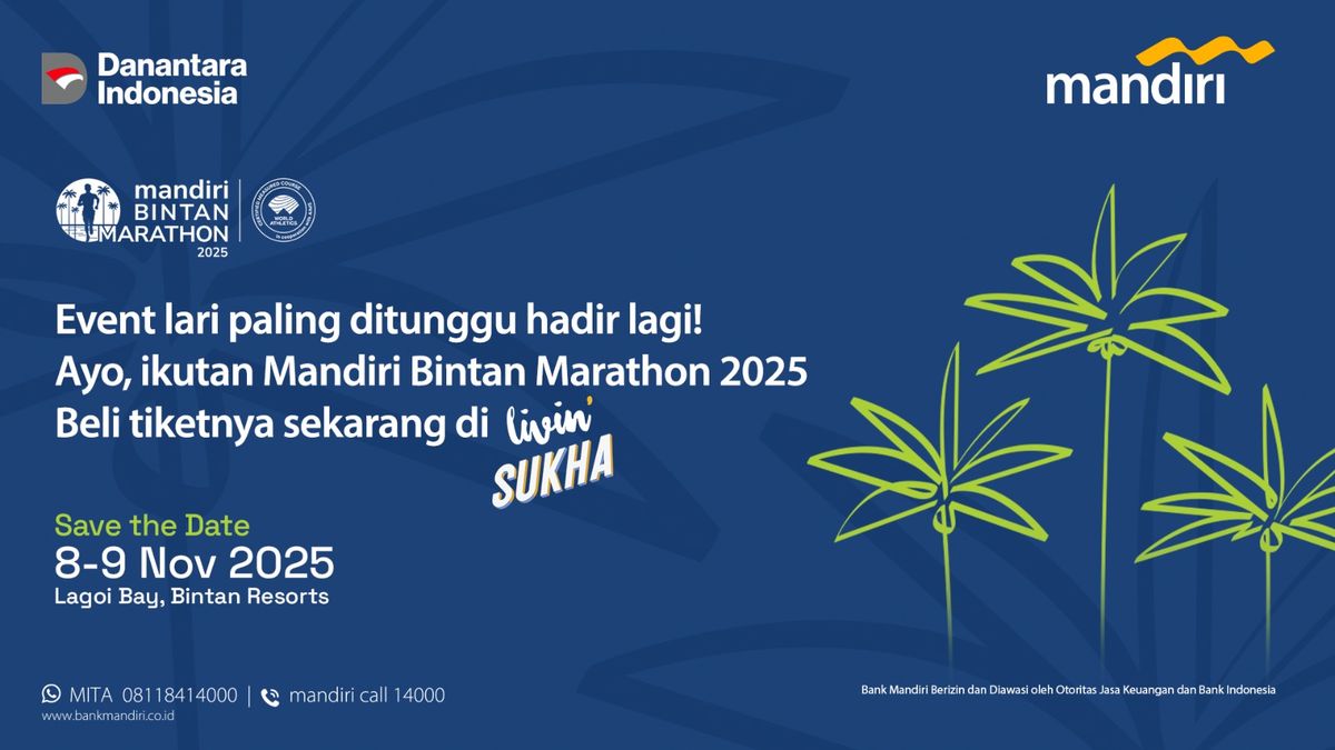 Mandiri Bintan Marathon 2025 Sukses Gaet Ribuan Pelari