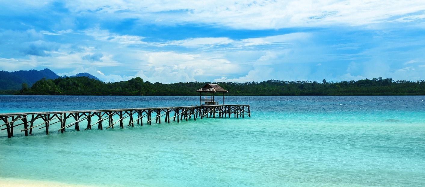 gorontalo - tomini bay and olele beach