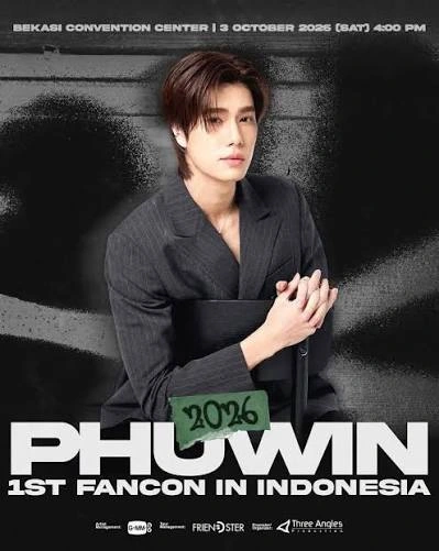 Phuwin 1st Fancon in Indonesia 2026