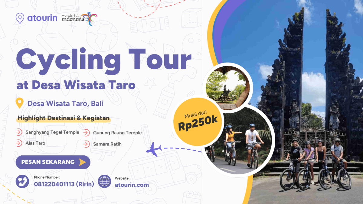 Cycling Tour Desa Taro