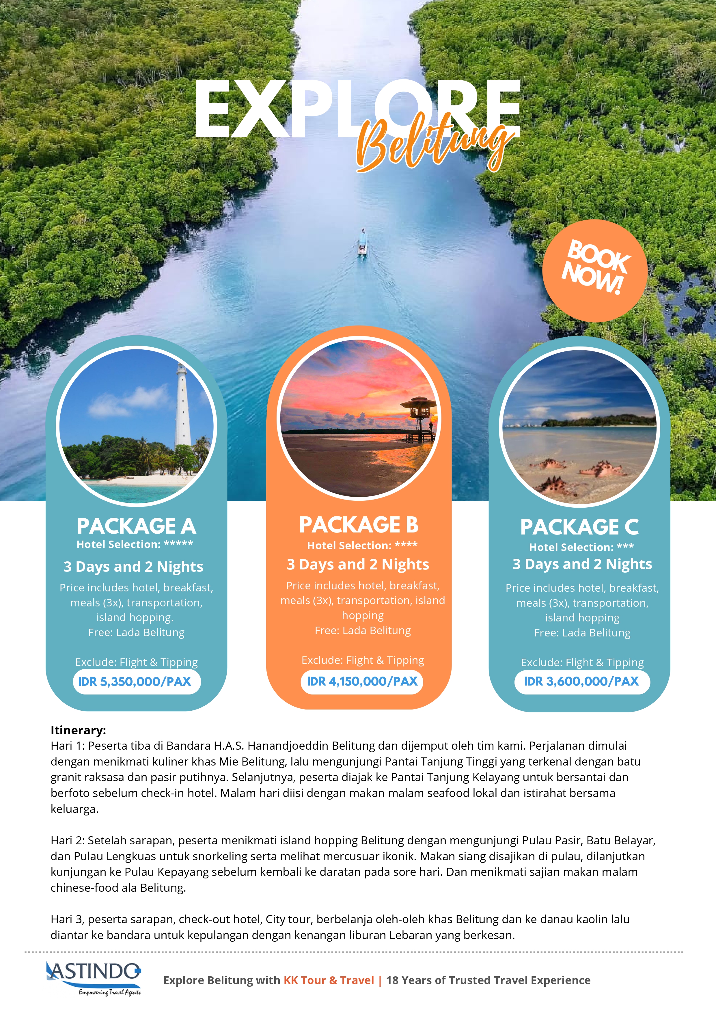 PAKET LIBUR LEBARAN BELITUNG 2026