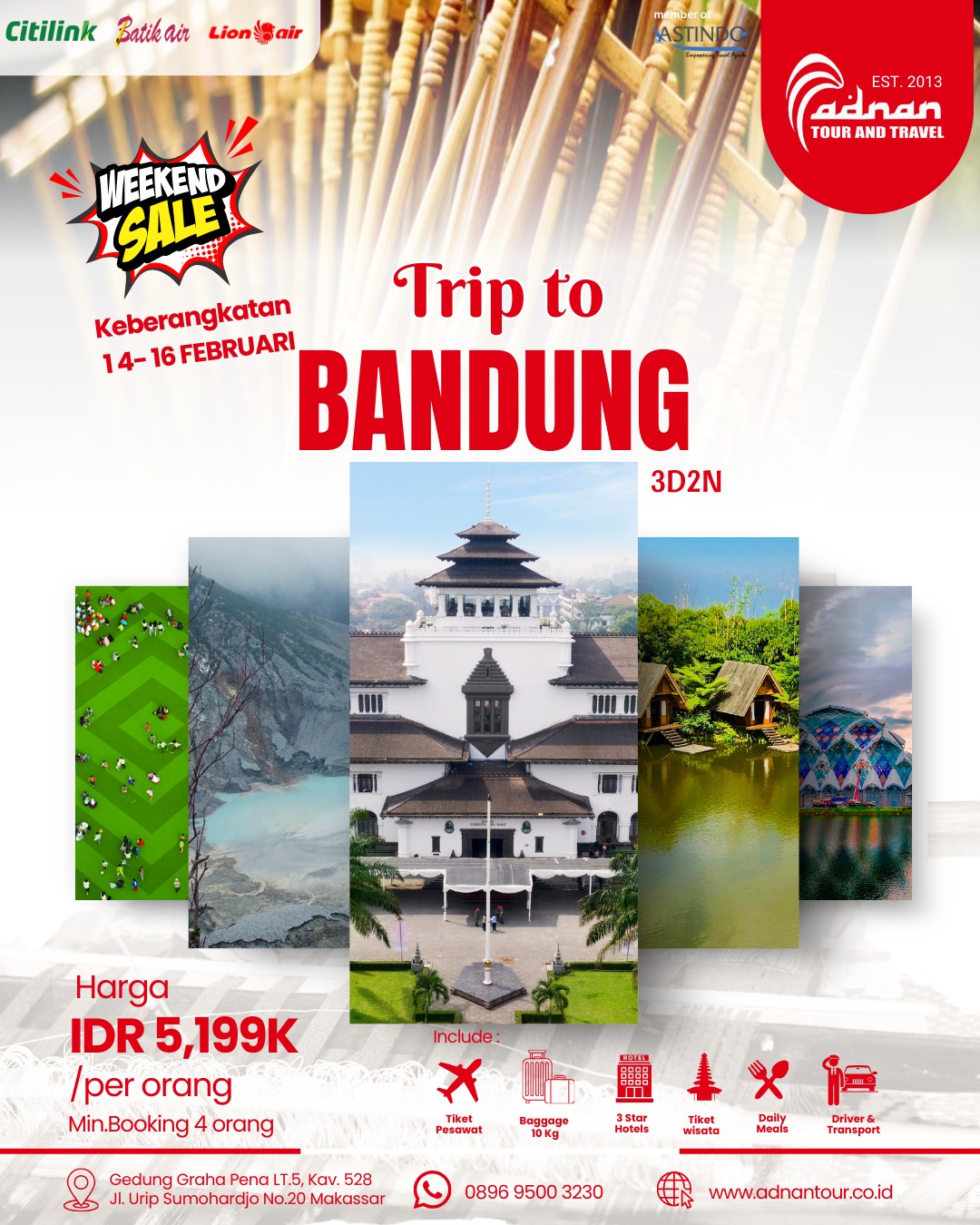 4D3N EXPLORE BANDUNG