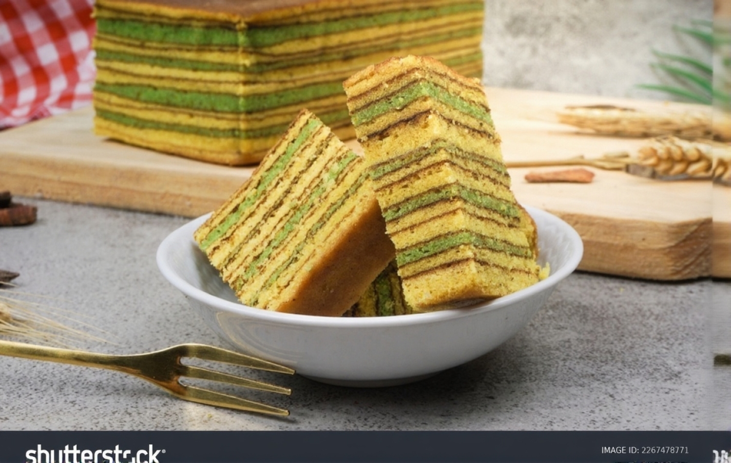 Golden Layer Cake