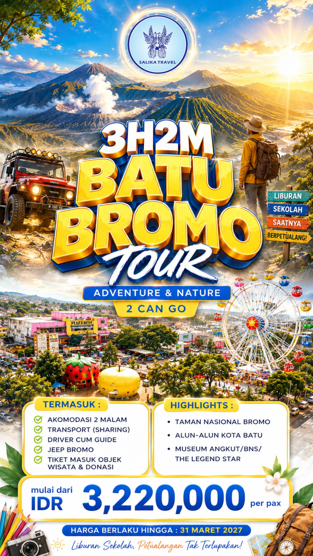 3H2M Batu Bromo Tour - 2 Can Go