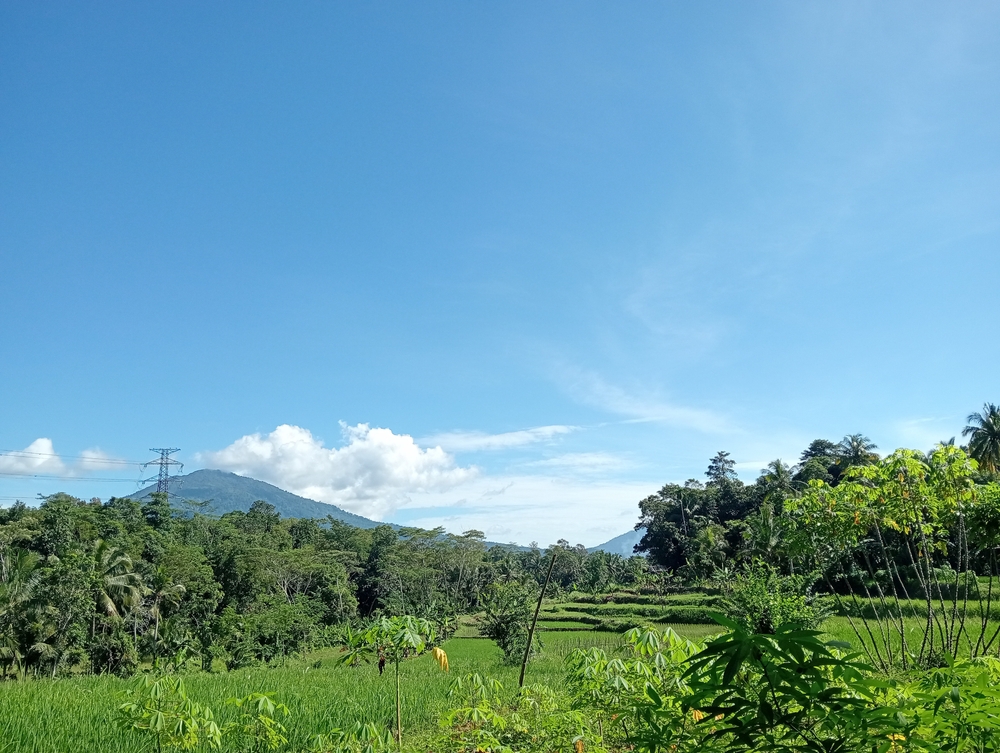Besteigung des Mount Pulosari, eines Vulkans in Pandeglang, Banten