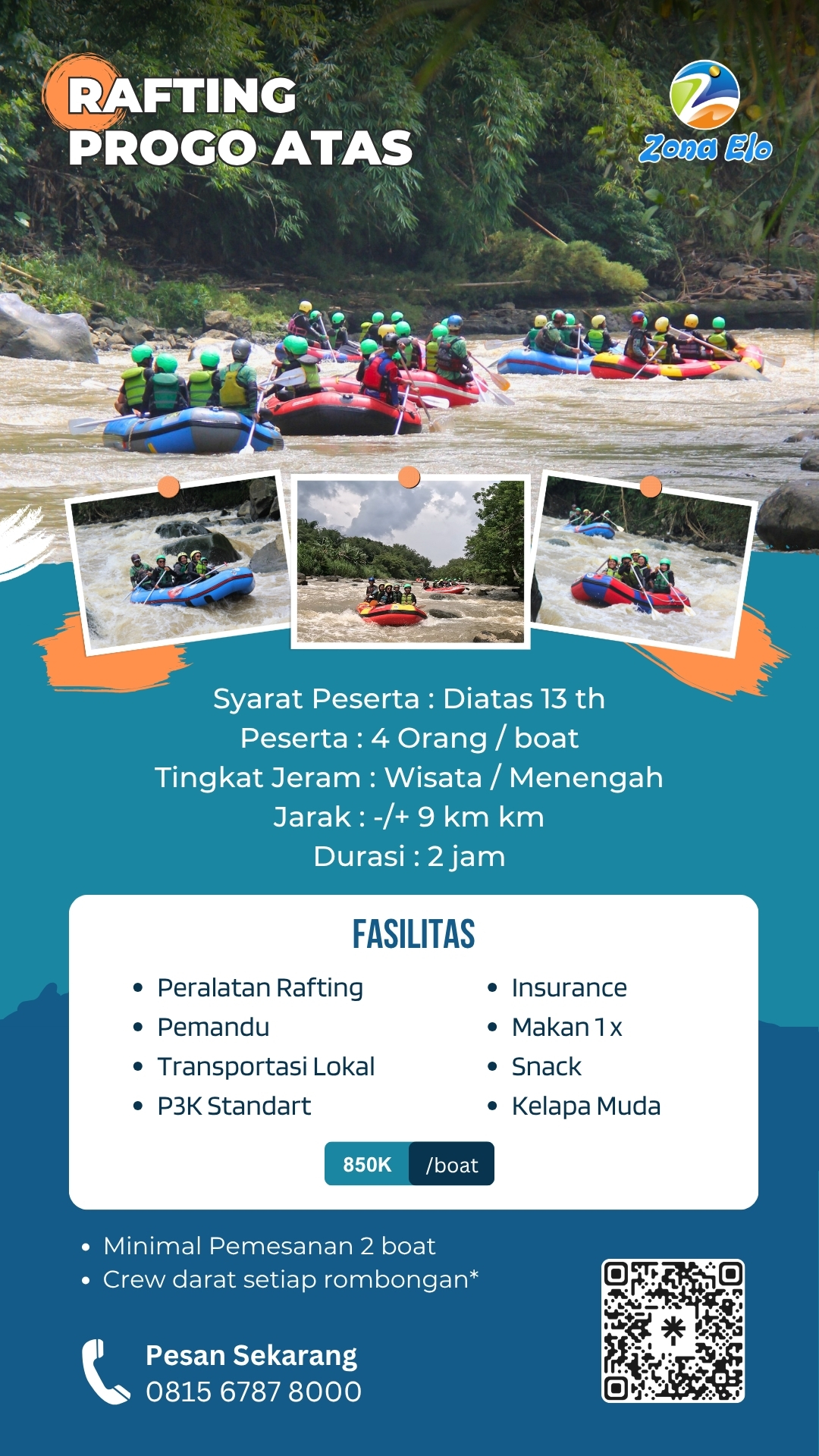 Rafting Progo Atas
