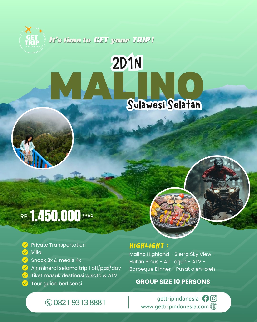 Liburan di Malino Sulawesi Selatan