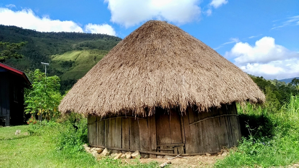 Honai Traditional House in Southwest Papua