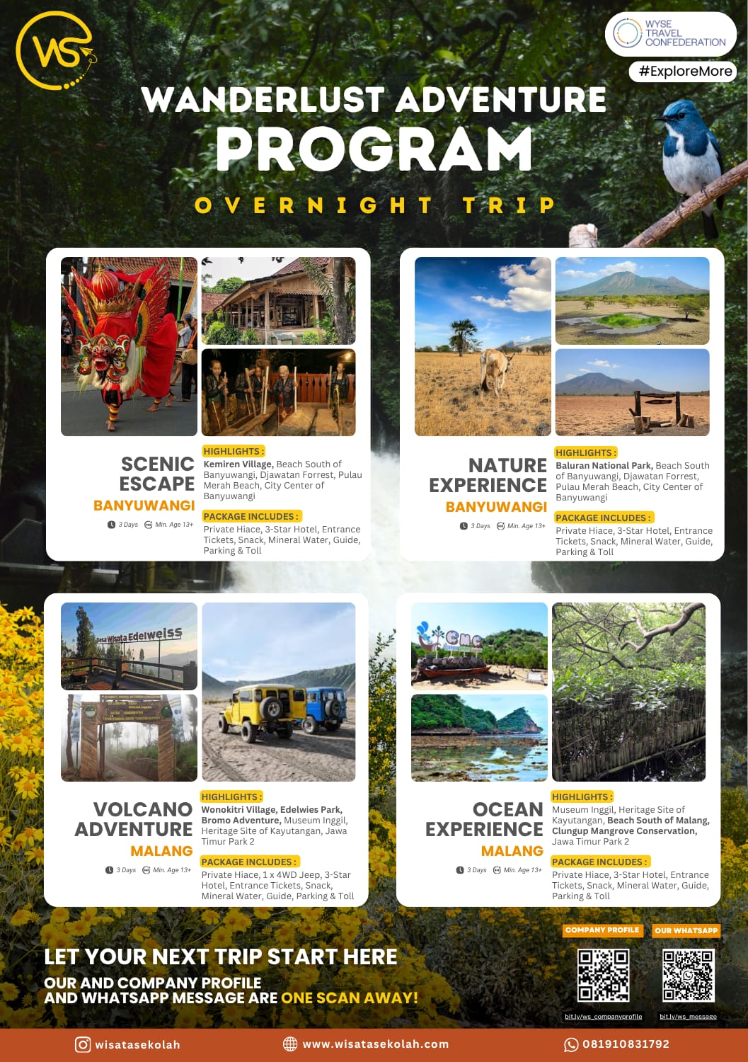 Wanderlust Adventure Program