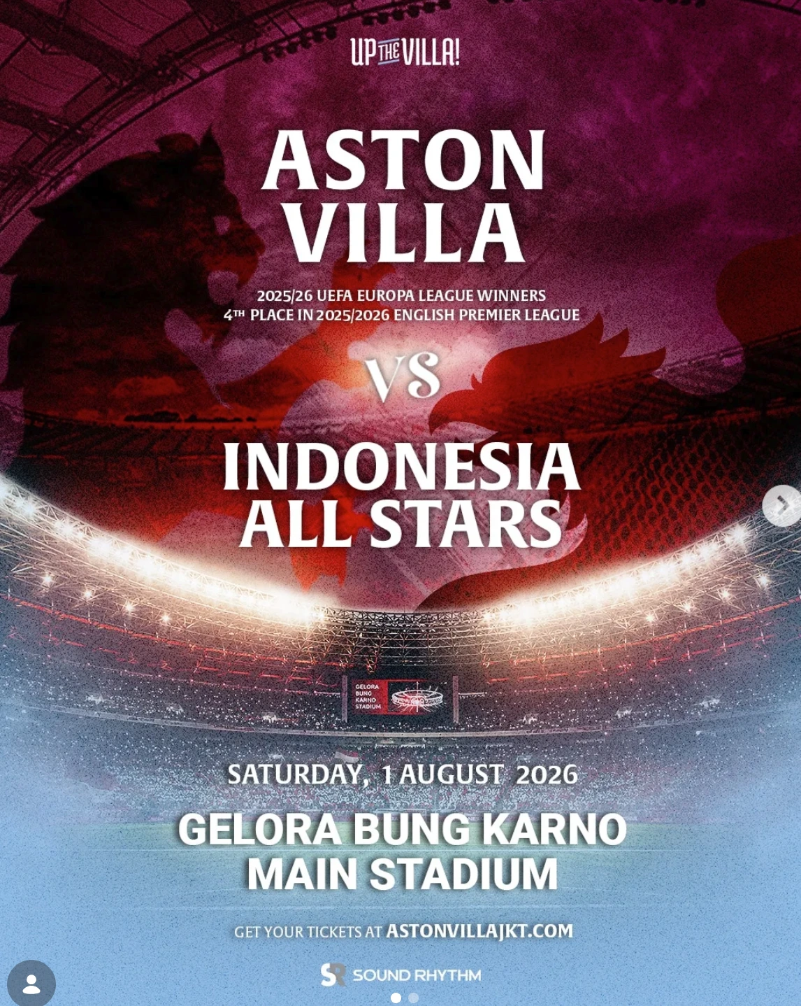 Aston Villa vs. Indonesia All Stars