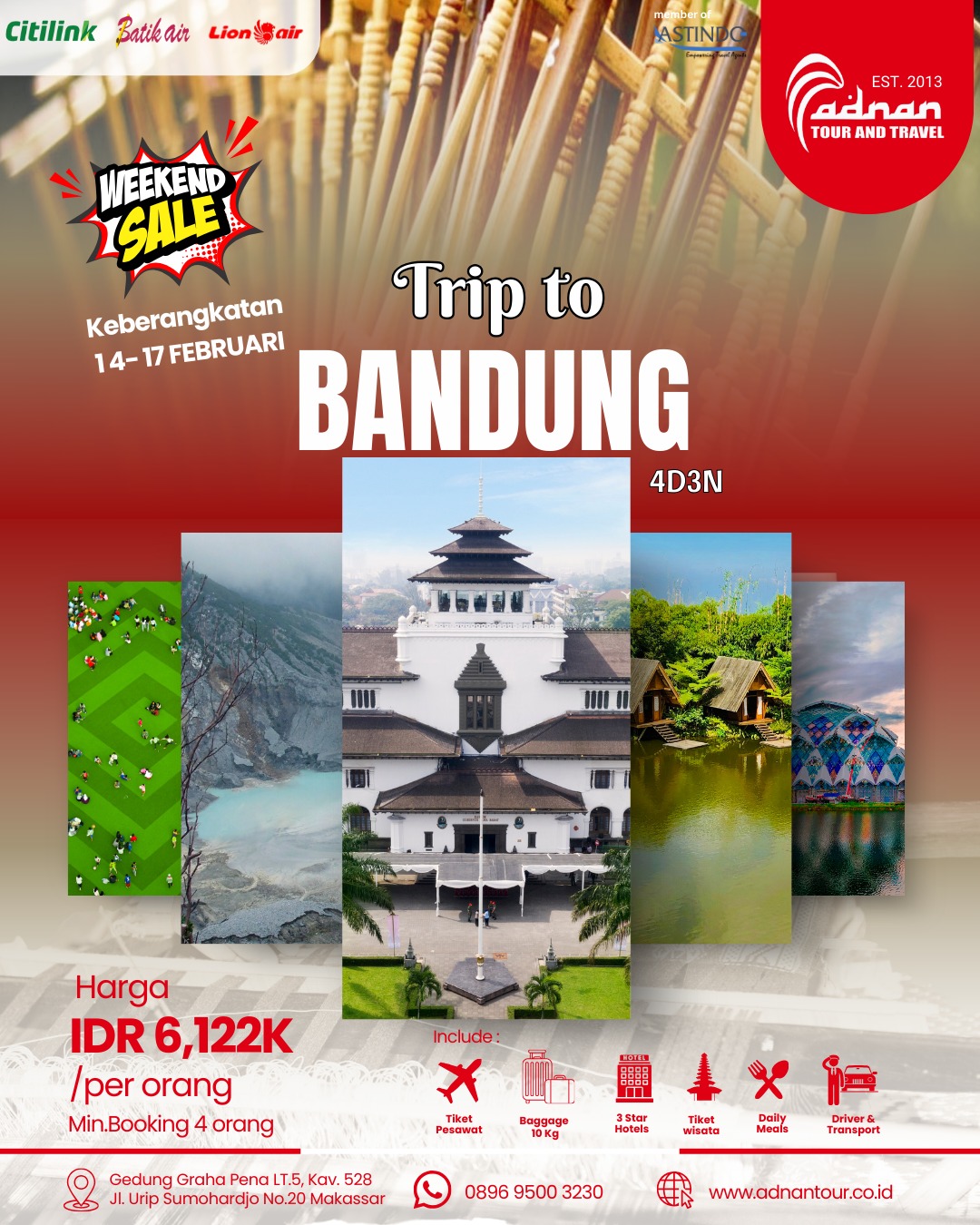 4D3N EXPLORE BANDUNG