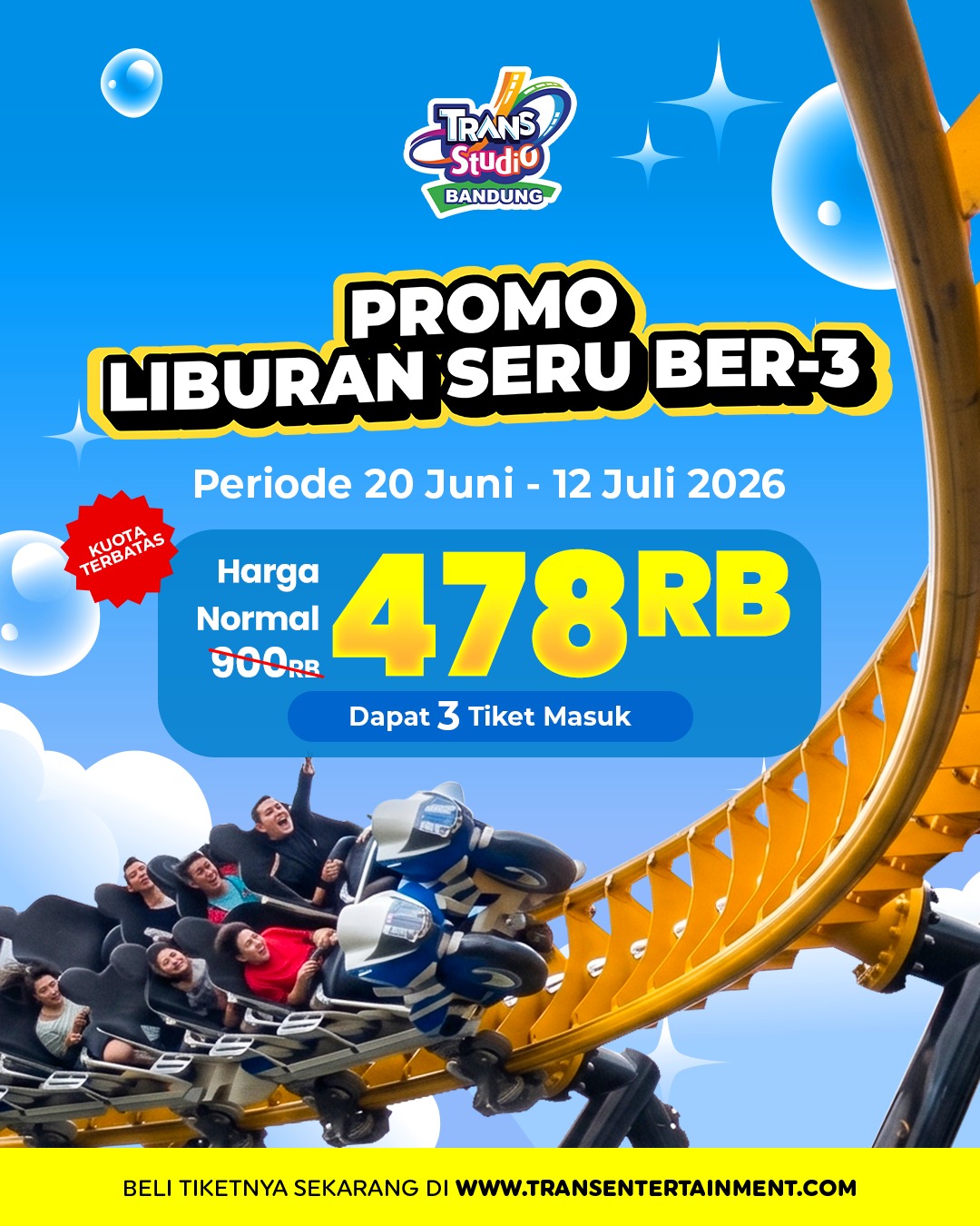 Promo Liburan Seru Ber-3
