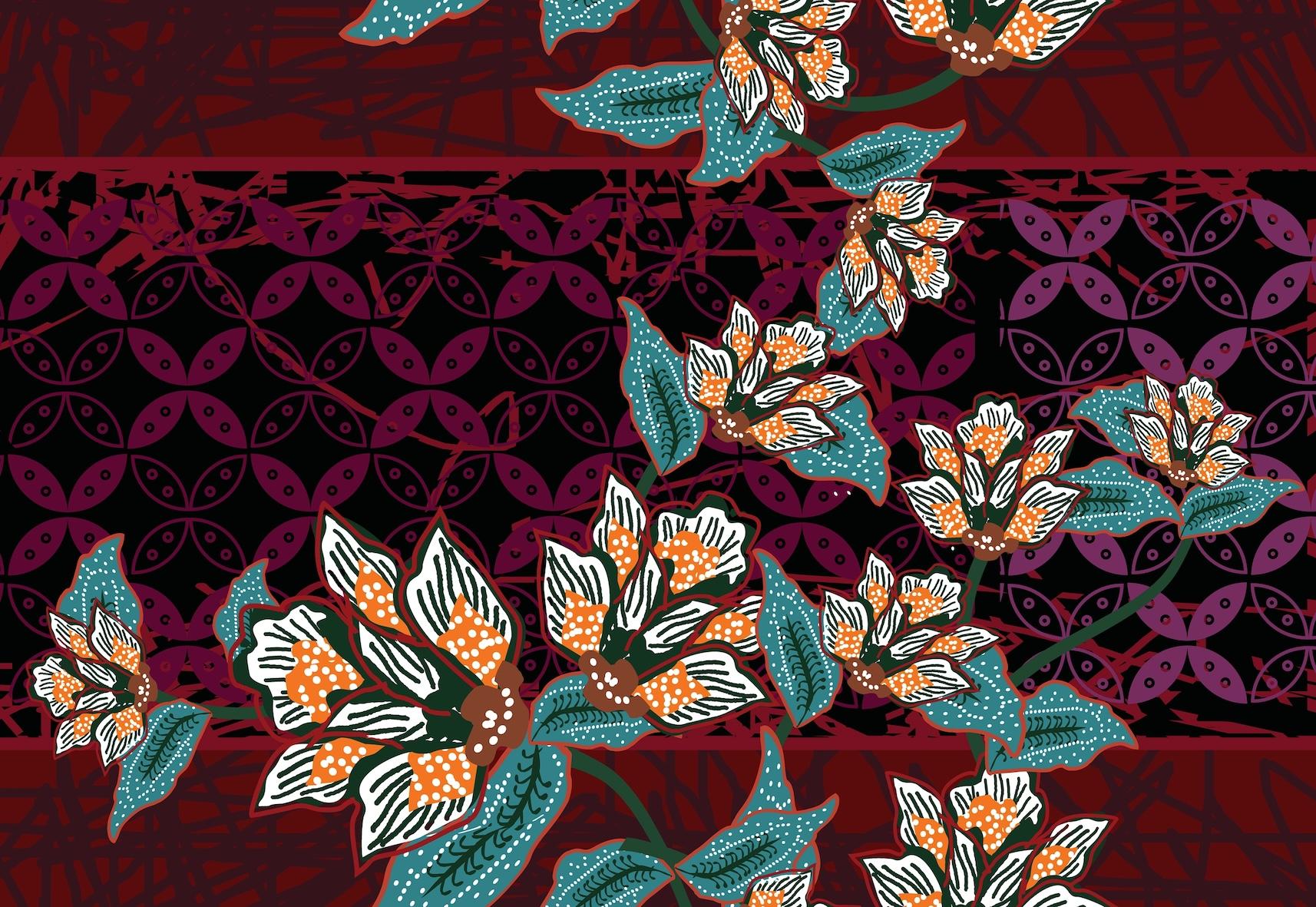 Motif Tumbuhan, Simbol Alam Kalimantan Utara