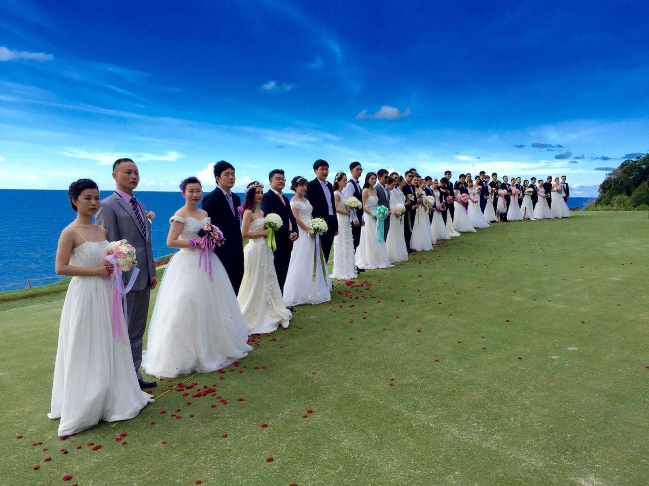Bintan Resorts: Chosen Venue for 22 Shanghai Couples’ Wedding Ceremony and Celebrations