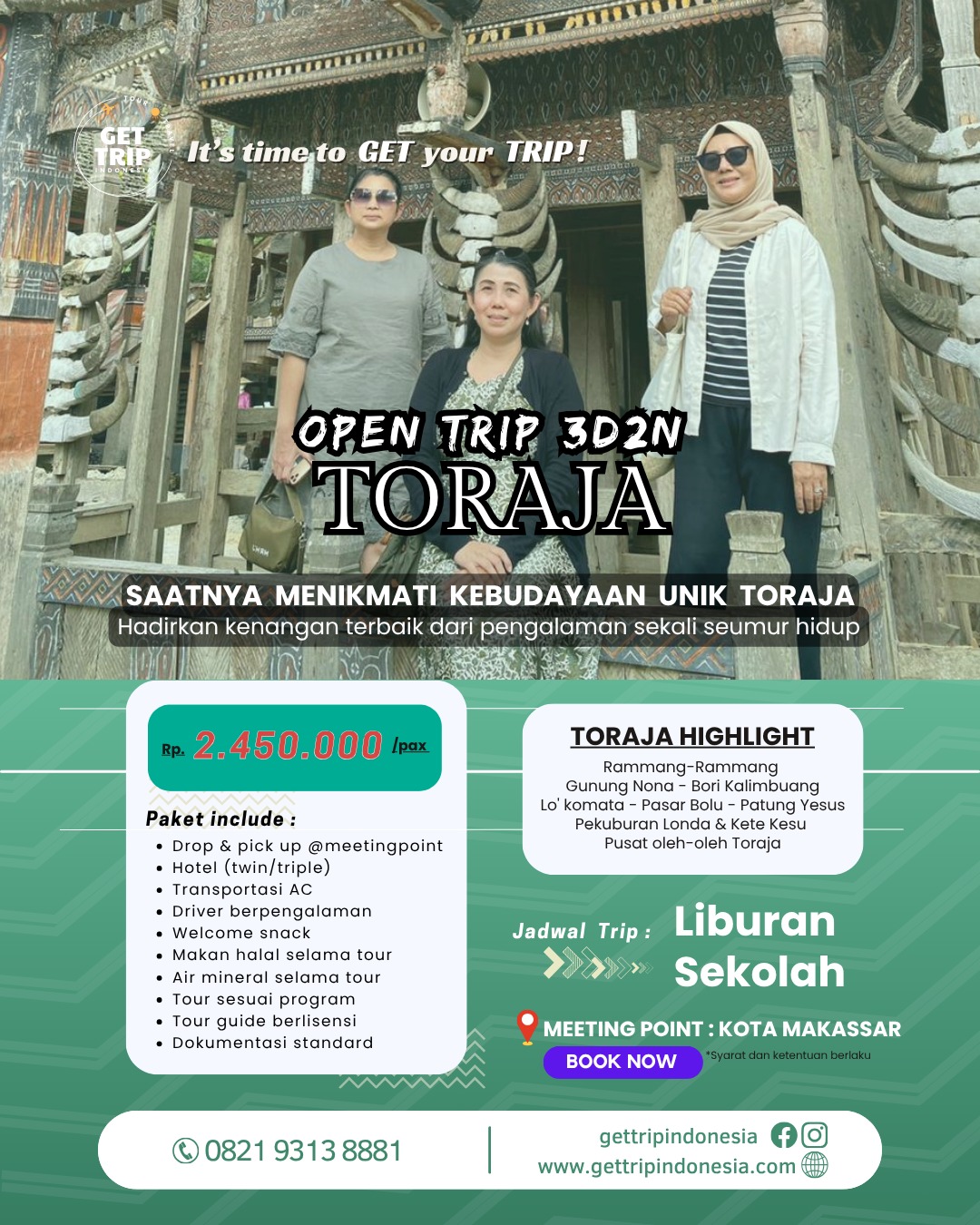 Waktunya Menikmati Kebudayaan Unik Toraja
