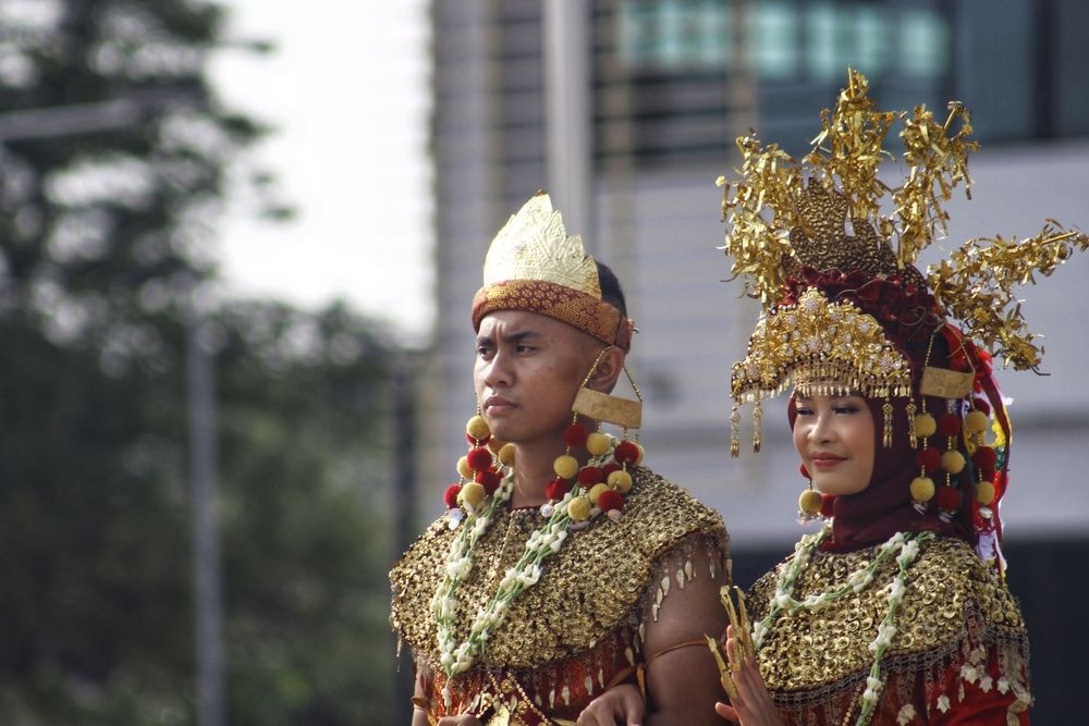 Aesan Pasangko, Busana Adat Anggun dari Palembang