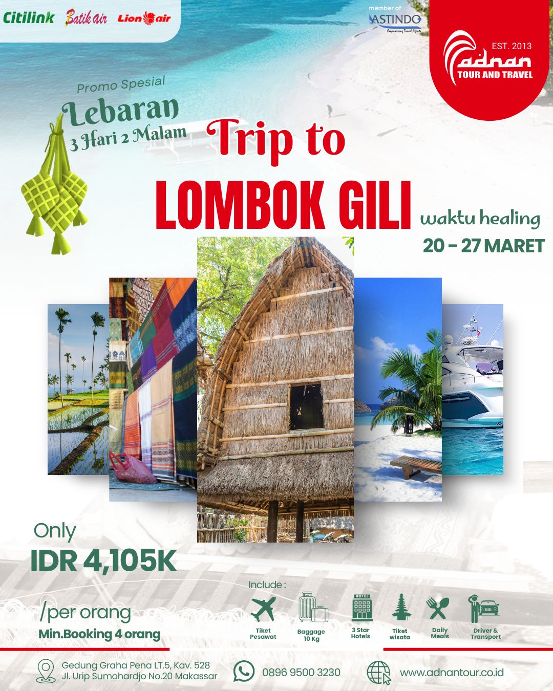 EXPLORE LOMBOK GILI TRAWANGAN